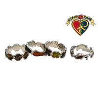 Assorted Beach Design Mood Rings