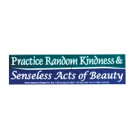 PRACTICE RANDOM ACTS OF KINDNESS BUMPER STICKER