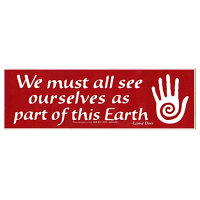 Mini We Must All See Ourselves Oas A Part Of This E Sticker