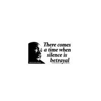 MARTIN LUTHER KING THERE COMES A TIME WHEN... BUMPER STICKER