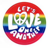 Let'S Love One Another Sticker