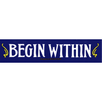 Begin Within Sticker