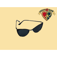 Cat Eye Metal Sunglasses