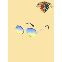 Sunset Blvd Color Mirror Lens Sunglasses