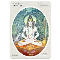 LOTUS POSITION STICKER