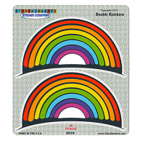Double Rainbow Sticker