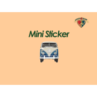 Peace Van Sticker