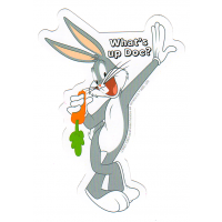 Bugs What's Up Docsticker