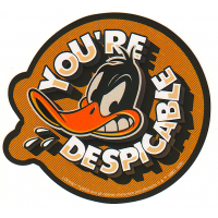 Daffy You Are Despicablesticker