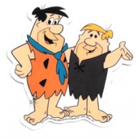 Fred And Barney Sticker