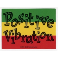 POSITIVE VIBRATION STICKER