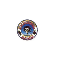 Grateful Dead Skull & Roses Sticker