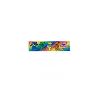 GRATEFUL DEAD RAINBOW DANCING BEARS STICKER