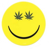 Pot Smiley Sticker