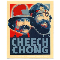 CHEECH & CHONG RETRO STICKER