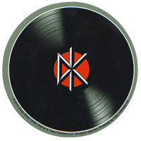 Dead Kennedys Vinyl Dk Sticker