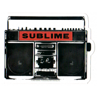 Sublime Boom Box Sticker