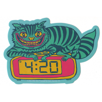 Cheshire 4:20 Sticker