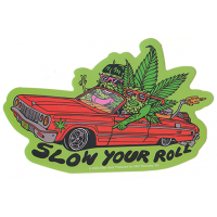 Slow Your Roll Sticker