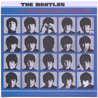 Beatles Hard Days Night Sticker