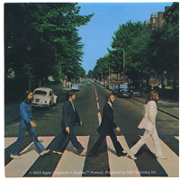 Beatles Abby Road Sticker