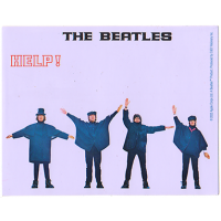 The Beatles Help Sticker