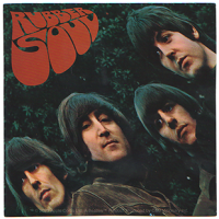 Beatles Rubber Soul Album Sticker