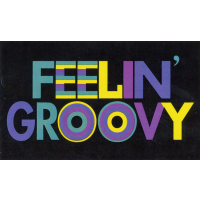 Feelin Groovy Sticker