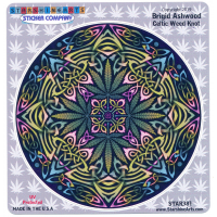 Celtic Weed Knot Sticker