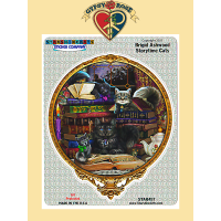 Storytime Cats Sticker