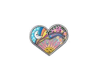 Dan Morris Night Day  Heart Patch