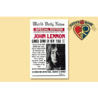 LENNON WORLD DAILY NEWS SPECIAL EDITION POSTER