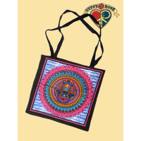 Hamsa Mandala Carry All Sack Tote Bag