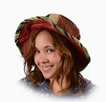 Woodshed Rockstar Patchwork Hemp and Cotton Hat